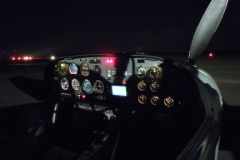 KPSV Cockpit bei Nacht